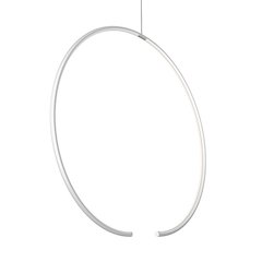 Torc Pendant, Satin White
