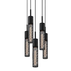 Urban Edge Pendant, Texture Black