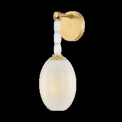 Yolanda Wall Sconce, Aged Brass