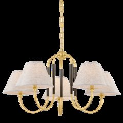 Janie Chandelier, Aged Brass