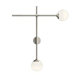 Sabon Wall Sconce, Satin Nickel