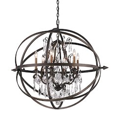 Byron Chandelier, Vintage Bronze