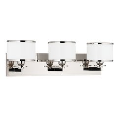 Basking Ridge Bath & Vanity, Polished Nickel