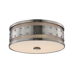 Gaines Flush Mount, Historic Nickel