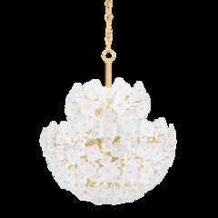 Barrytown Chandelier, Vintage Gold Leaf