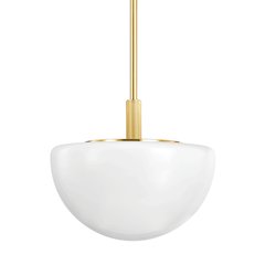 Lethbridge Pendant, Aged Brass