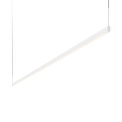 Thin-Line Pendant, Satin White