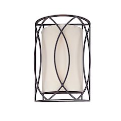 Sausalito Wall Sconce, Textured Iron