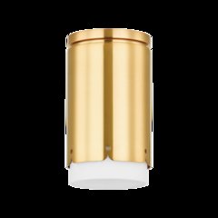 Asa Flush Mount, Aged Brass