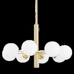 Stella Chandelier, Aged Brass