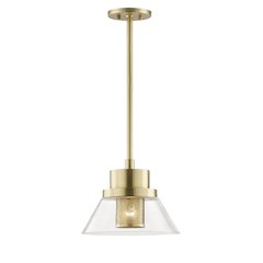 Paoli Pendant, Aged Brass