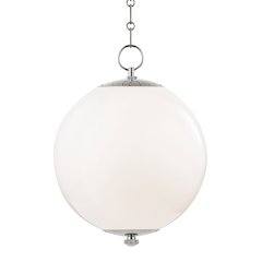 Sphere No.1 Pendant, Polished Nickel