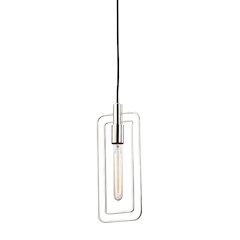 Masonville Pendant, Polished Nickel