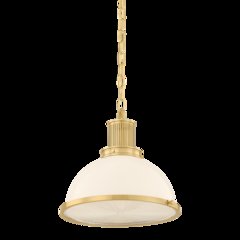 Pinesbridge Pendant, Aged Brass