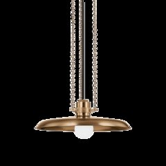 Rainhill Pendant, Patina Brass