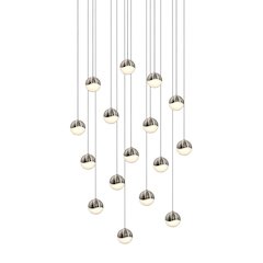 Grapes Pendant, Satin Nickel