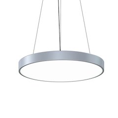 Pi Pendant, Bright Satin Aluminum