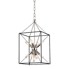 Glendale Lantern, Polished Nickel