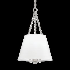 Burdett Pendant, Polished Nickel