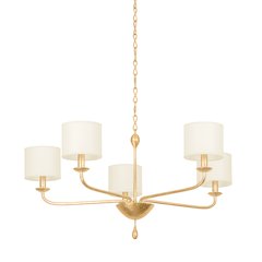 Osmond Chandelier, Vintage Gold Leaf