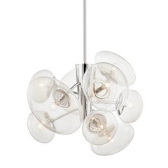 Opera Chandelier, Polished Nickel