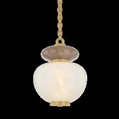 Syros Pendant, Vintage Brass