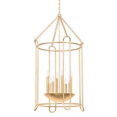 Lassen Lantern, Vintage Gold Leaf