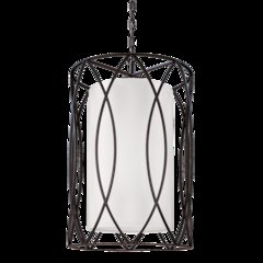 Sausalito Pendant, Textured Iron