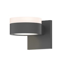 REALS Wall Sconce, Textured Gray