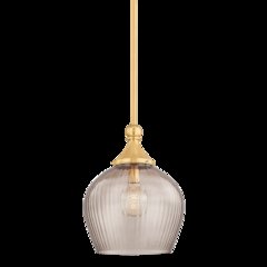 Chatton Pendant, Aged Brass