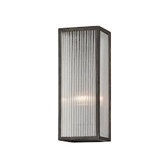 Tisoni Exterior Wall Sconce, French Iron