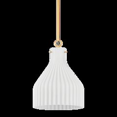 Corinthia Pendant, Aged Brass