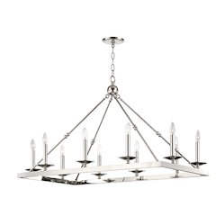 Allendale Linear, Polished Nickel