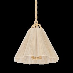 Sonoma Pendant, Vintage Gold Leaf