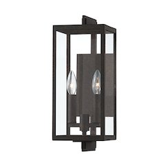 Nico Exterior Wall Sconce, French Iron