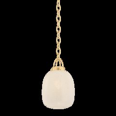 Enosburg Pendant, Aged Brass
