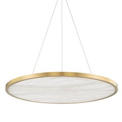 Eastport Chandelier, Aged Brass