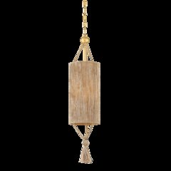 Reyn Pendant, Aged Brass