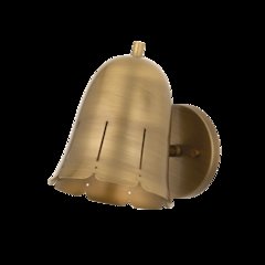 Basil Wall Sconce, Patina Brass
