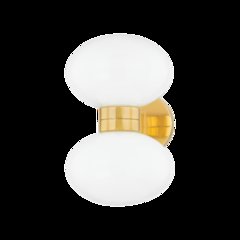 Otsego Wall Sconce, Aged Brass