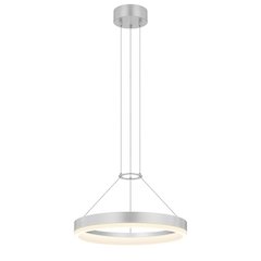 Corona Pendant, Bright Satin Aluminum