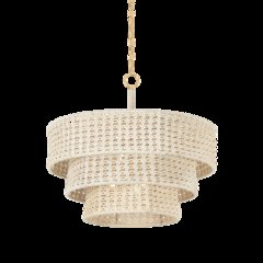 Yorkhill Pendant, Vintage Gold Leaf