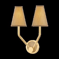 Buskirk Wall Sconce, Aged Brass