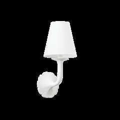 Winnipeg Wall Sconce, White Plaster