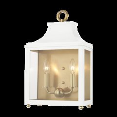 Leigh Wall Sconce, Aged Brass