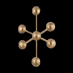 Giovanni Wall Sconce, Patina Brass