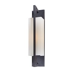 Blade Exterior Wall Sconce, Forged Iron