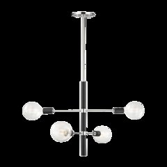 Astrid Chandelier, Polished Nickel
