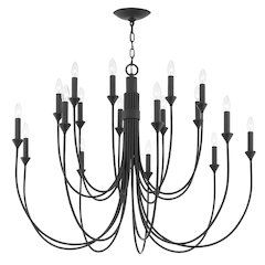 Cate Chandelier, Forged Iron