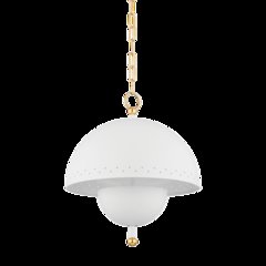 Jojo Pendant, Aged Brass